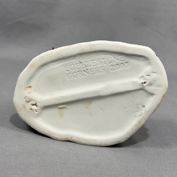 Cobblestone Corners Ceramic Christmas Trees 4 Sale Figurine Village Holiday Y2K - Picture 8 of 10